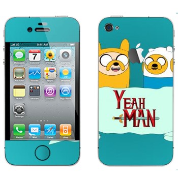   «   - Adventure Time»   Apple iPhone 4