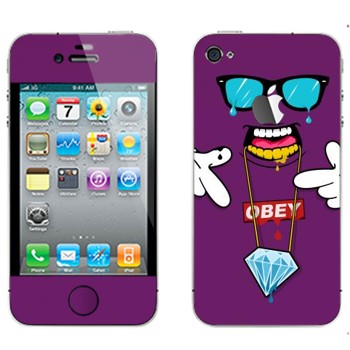   «OBEY - SWAG»   Apple iPhone 4