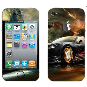   «Nissan GTR  »   Apple iPhone 4
