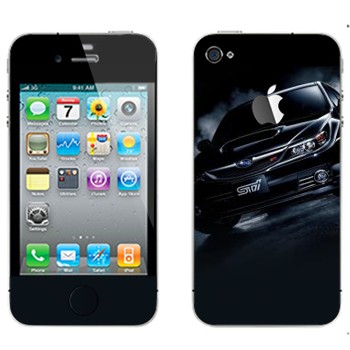   «Subaru Impreza STI»   Apple iPhone 4