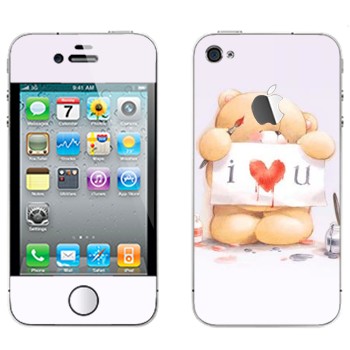   «  - I love You»   Apple iPhone 4S