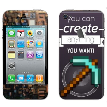   «  Minecraft»   Apple iPhone 4S
