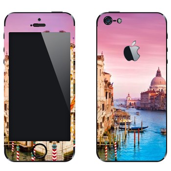 Виниловая наклейка «Венеция» на телефон Apple iPhone 5