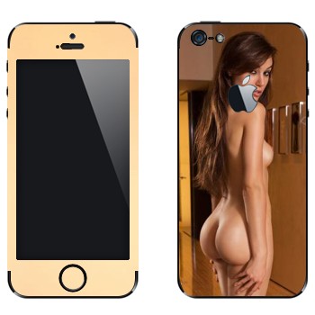 Виниловая наклейка «Саша Грей» на телефон Apple iPhone 5