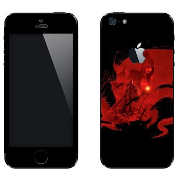Виниловая наклейка «Эпоха дракона: Начало» на телефон Apple iPhone 5