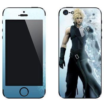 Виниловая наклейка «Клауд Страйф - Final Fantasy» на телефон Apple iPhone 5