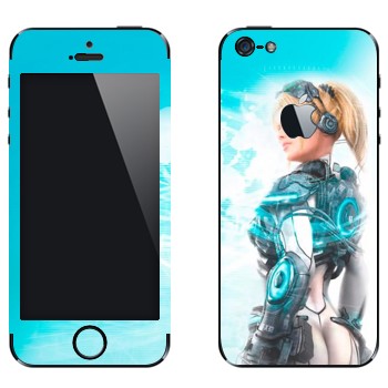 Виниловая наклейка «Призрак - Starcraft 2» на телефон Apple iPhone 5