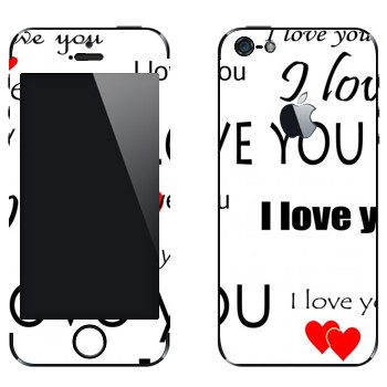   «I Love You -   »   Apple iPhone 5