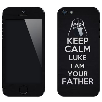   «Keep Calm Luke I am you father»   Apple iPhone 5