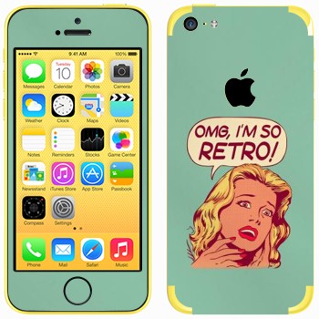   «OMG I'm So retro»   Apple iPhone 5C