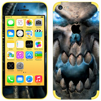   «Wow skull»   Apple iPhone 5C