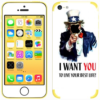   « : I want you!»   Apple iPhone 5C