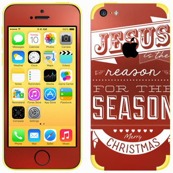   «Jesus is the reason for the season»   Apple iPhone 5C