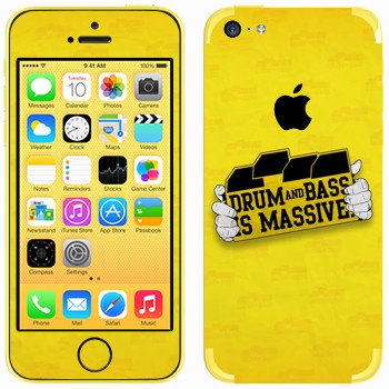   «Drum and Bass IS MASSIVE»   Apple iPhone 5C