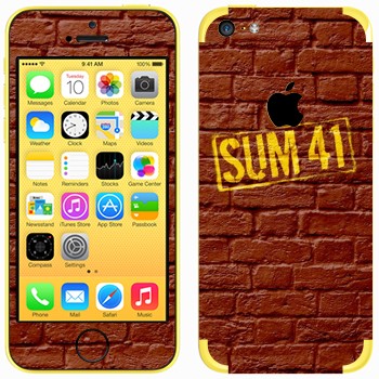   «- Sum 41»   Apple iPhone 5C