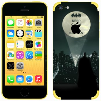   «Keep calm and call Batman»   Apple iPhone 5C