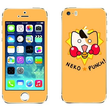   «Neko punch - Kawaii»   Apple iPhone 5S