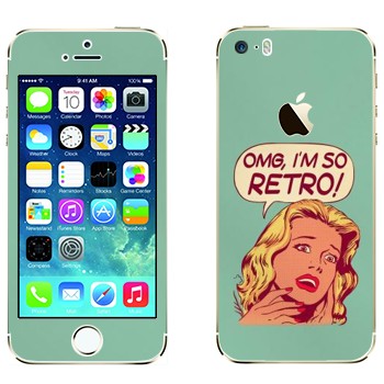   «OMG I'm So retro»   Apple iPhone 5S