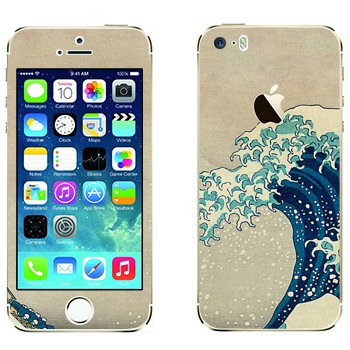   «The Great Wave off Kanagawa - by Hokusai»   Apple iPhone 5S