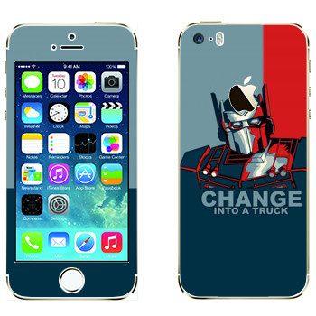   « : Change into a truck»   Apple iPhone 5S