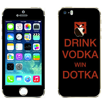   «Drink Vodka With Dotka»   Apple iPhone 5S