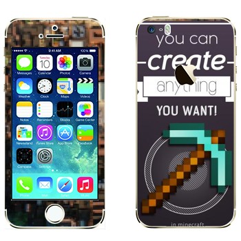   «  Minecraft»   Apple iPhone 5S