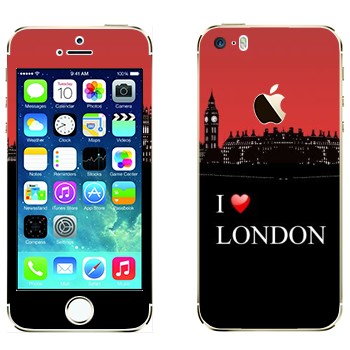   «I love London»   Apple iPhone 5S