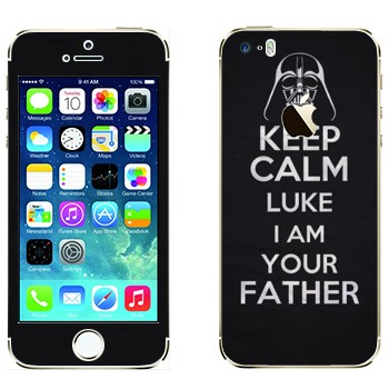   «Keep Calm Luke I am you father»   Apple iPhone 5S