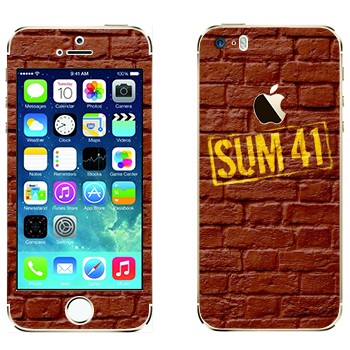   «- Sum 41»   Apple iPhone 5S