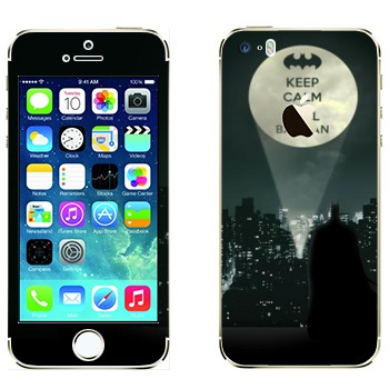   «Keep calm and call Batman»   Apple iPhone 5S