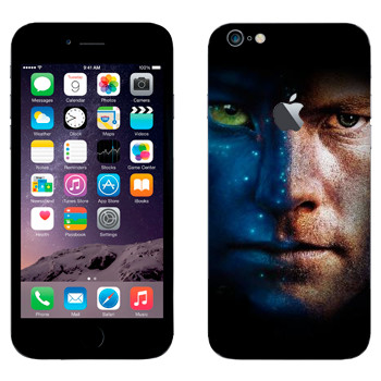 Виниловая наклейка «Джейк Салли - Аватар» на телефон Apple iPhone 6 Plus/6S Plus