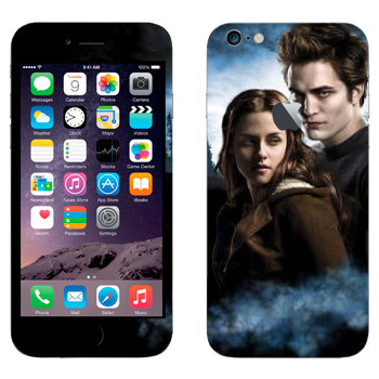 Виниловая наклейка «Эдвард и Белла - Сумерки» на телефон Apple iPhone 6 Plus/6S Plus
