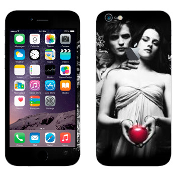 Виниловая наклейка «Эдвард и Белла с запретным плодом» на телефон Apple iPhone 6 Plus/6S Plus