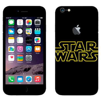 Виниловая наклейка «Эмблема Star Wars» на телефон Apple iPhone 6 Plus/6S Plus