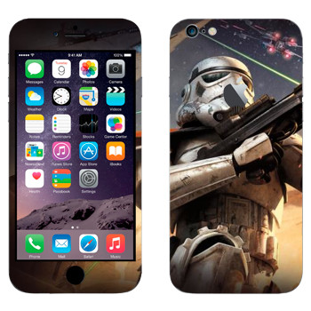 Виниловая наклейка «Клон - Звездные войны» на телефон Apple iPhone 6 Plus/6S Plus