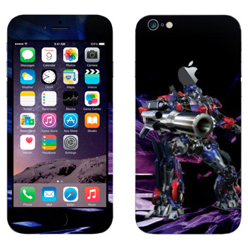 Виниловая наклейка «Трансформер» на телефон Apple iPhone 6 Plus/6S Plus