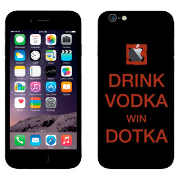   «Drink Vodka With Dotka»   Apple iPhone 6 Plus/6S Plus