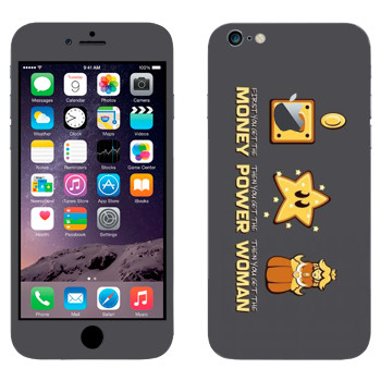   «Super Mario : Money, power, woman»   Apple iPhone 6 Plus/6S Plus