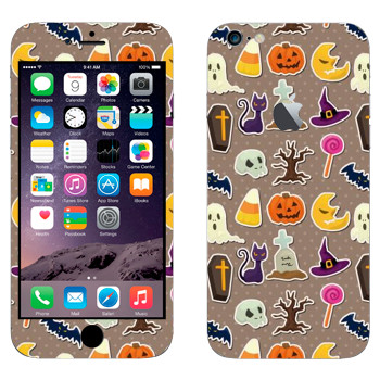 Виниловая наклейка «Хэллоуин обложка» на телефон Apple iPhone 6 Plus/6S Plus
