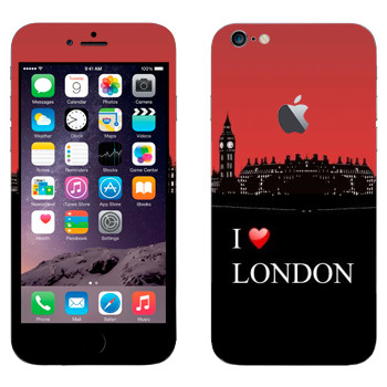   «I love London»   Apple iPhone 6 Plus/6S Plus