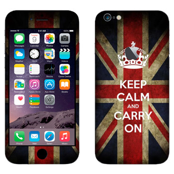  «Keep calm and carry on»   Apple iPhone 6 Plus/6S Plus