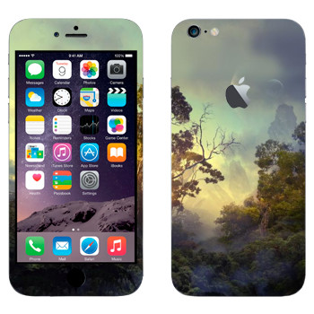 Виниловая наклейка «Лес на Пандоре» на телефон Apple iPhone 6 Plus/6S Plus