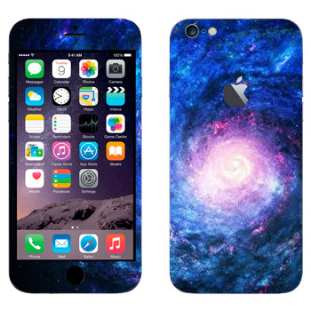 Виниловая наклейка «Спиралевидная галактика» на телефон Apple iPhone 6 Plus/6S Plus