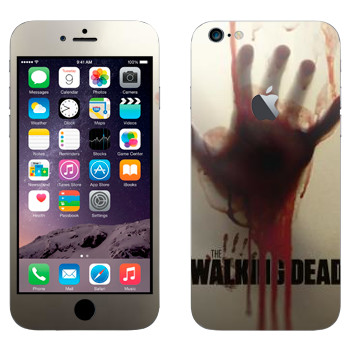 Виниловая наклейка «Dead Inside - Ходячие мертвецы» на телефон Apple iPhone 6 Plus/6S Plus