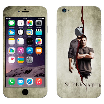 Виниловая наклейка «Братья Сэм и Дин Винчестеры» на телефон Apple iPhone 6 Plus/6S Plus