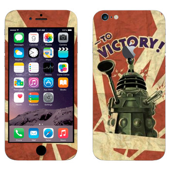 Виниловая наклейка «Далек - Доктор Кто» на телефон Apple iPhone 6 Plus/6S Plus