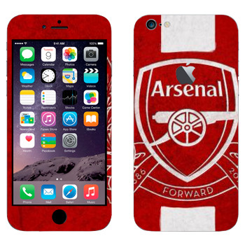 Виниловая наклейка «ФК Арсенал Лондон эмблема» на телефон Apple iPhone 6 Plus/6S Plus