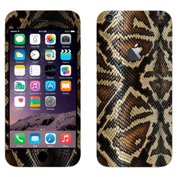 Виниловая наклейка «Кожа змеи» на телефон Apple iPhone 6 Plus/6S Plus