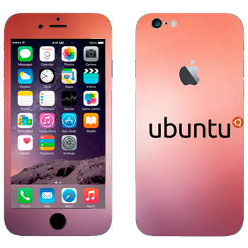   «Ubuntu»   Apple iPhone 6/6S