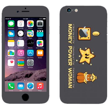   «Super Mario : Money, power, woman»   Apple iPhone 6/6S